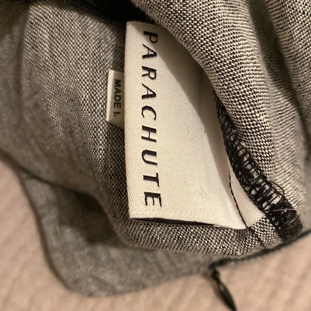 PARACHUTE GRAY LINEN PILLOW COVER 20”20”